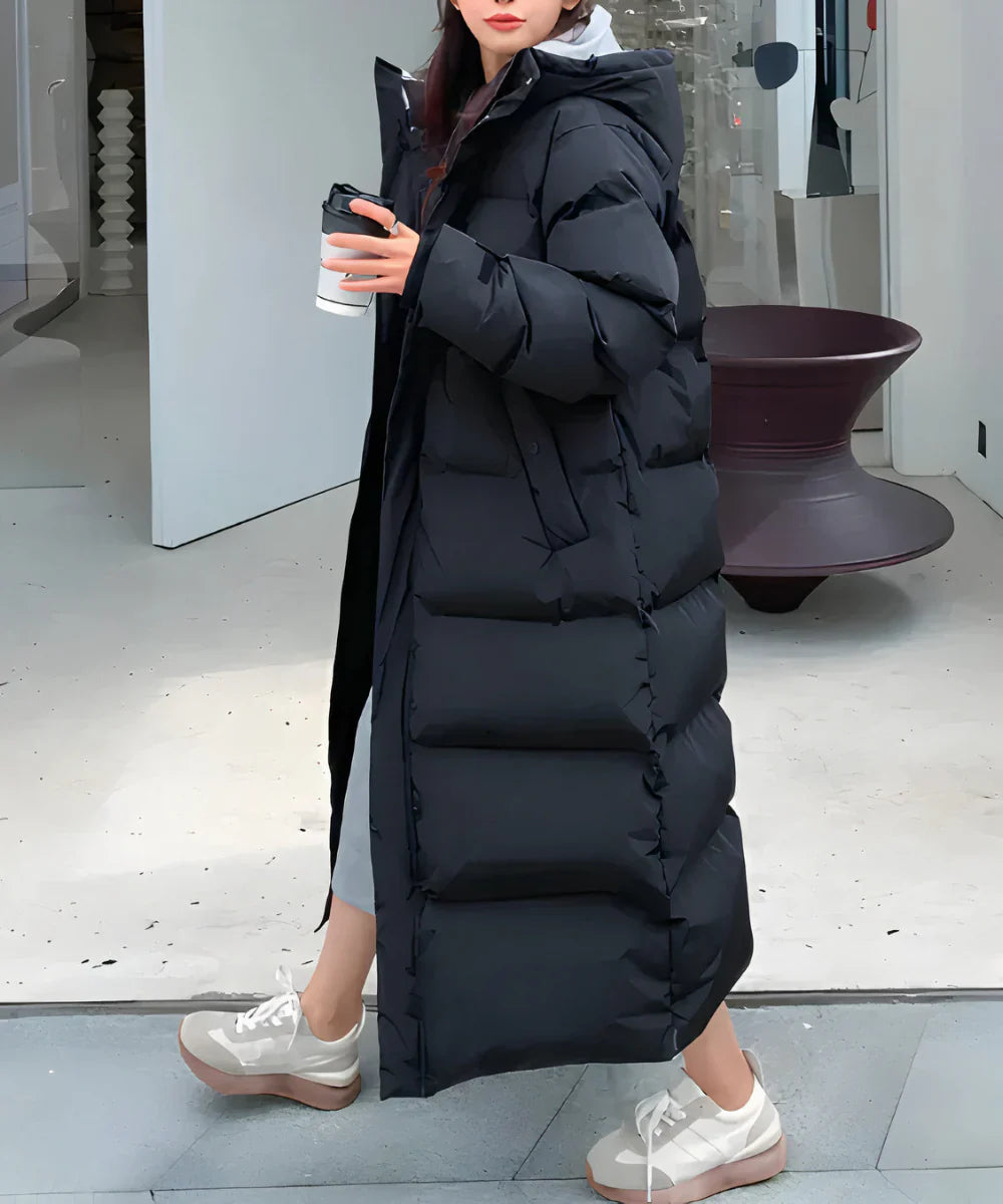 Oversized long jacket for women