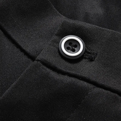 Men's Dress Trousers - Slim Fit - Tailored Formal Wear - Belt Loops & Pockets