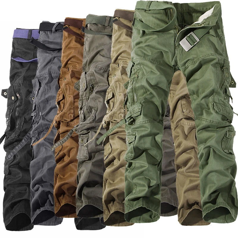 Wendel - casual camouflage combat cargo broek