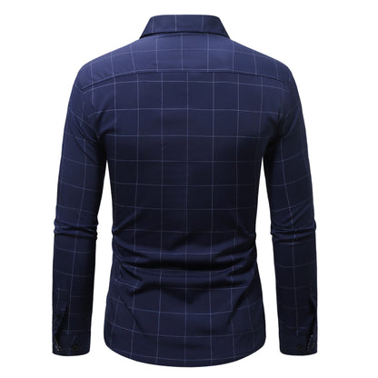 Men's long sleeve button-up shirt