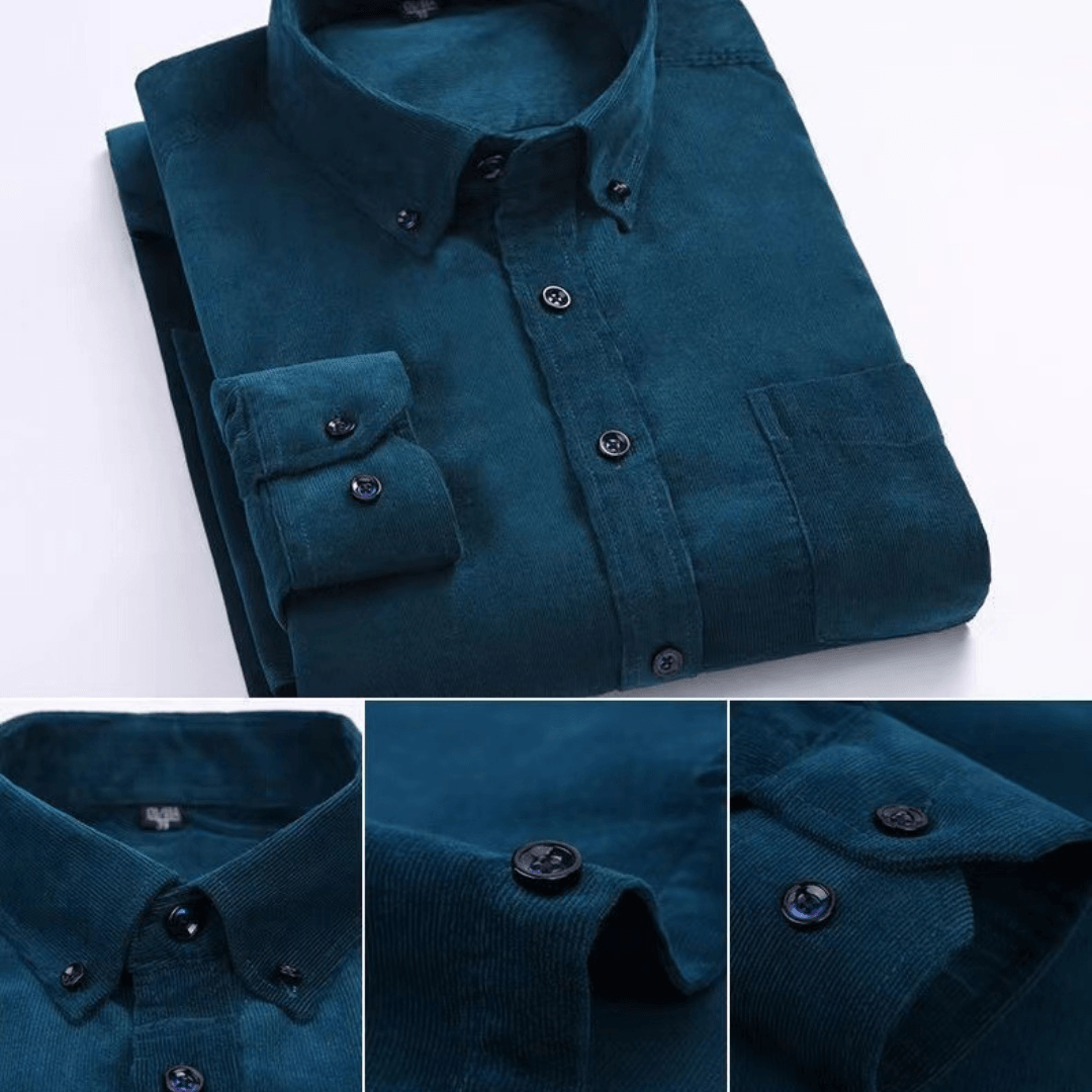 Men's Premium Shirt – Long Sleeve Button-Up