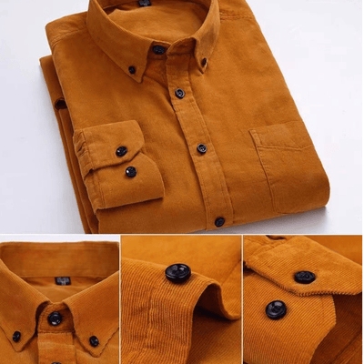 Men's Premium Shirt – Long Sleeve Button-Up
