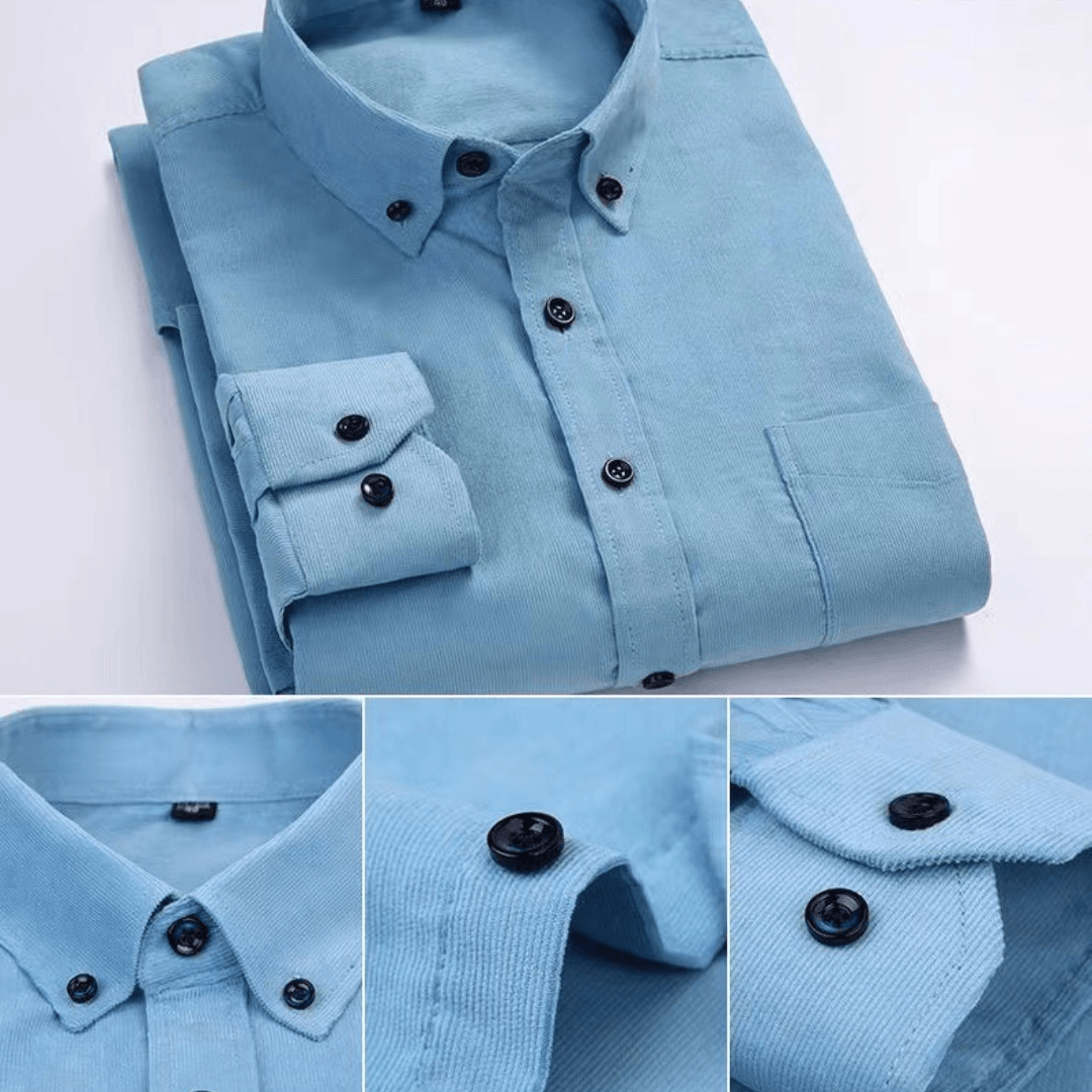 Men's Premium Shirt – Long Sleeve Button-Up