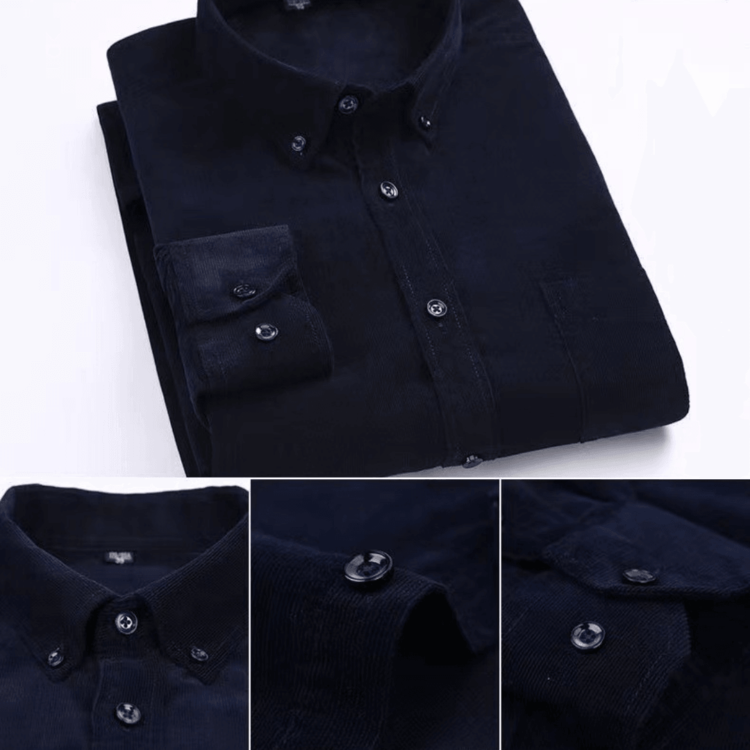 Men's Premium Shirt – Long Sleeve Button-Up