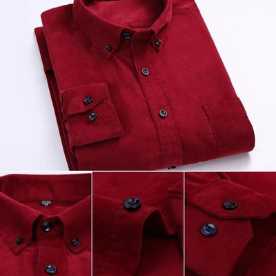 Men's Premium Shirt – Long Sleeve Button-Up