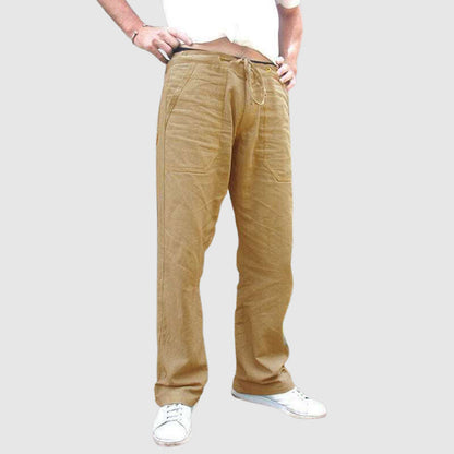 Men's Casual Pants with Drawstring