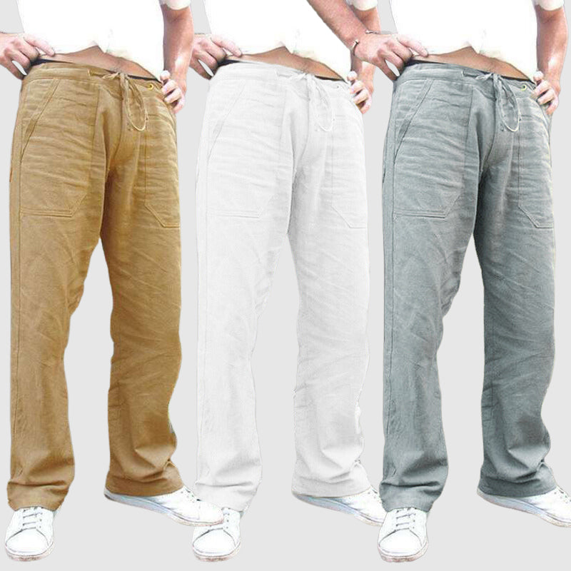 Men's Casual Pants with Drawstring