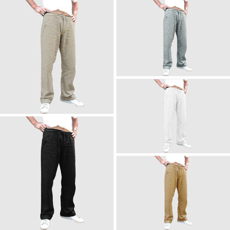 Men's Casual Pants with Drawstring