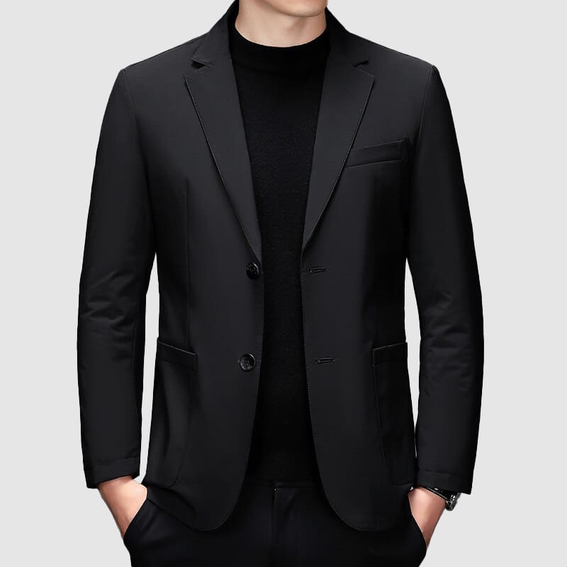 Men's casual down winter blazer