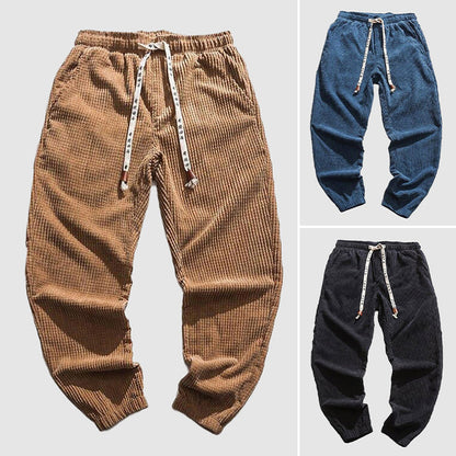 Men’s casual corduroy trousers