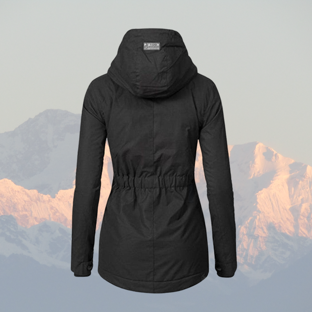 Women’s Winter Hooded Jacket with Fleece Lining – Warm, Windproof & Casual Parka Coat