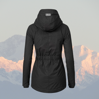 Women’s Winter Hooded Jacket with Fleece Lining – Warm, Windproof & Casual Parka Coat