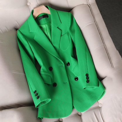 Women’s Blazer – Tailored Fit – Double-Breasted – Notched Lapel