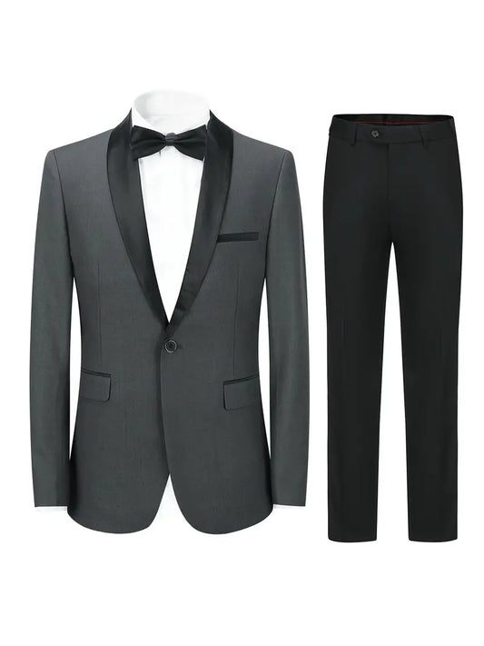 Men's Formal Suit - Classic Business Suit for Men