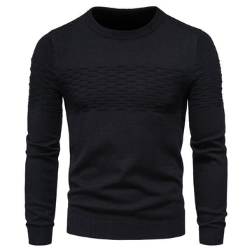 Herencausalgebreide sweaters met getailleerde manchetten en zoom