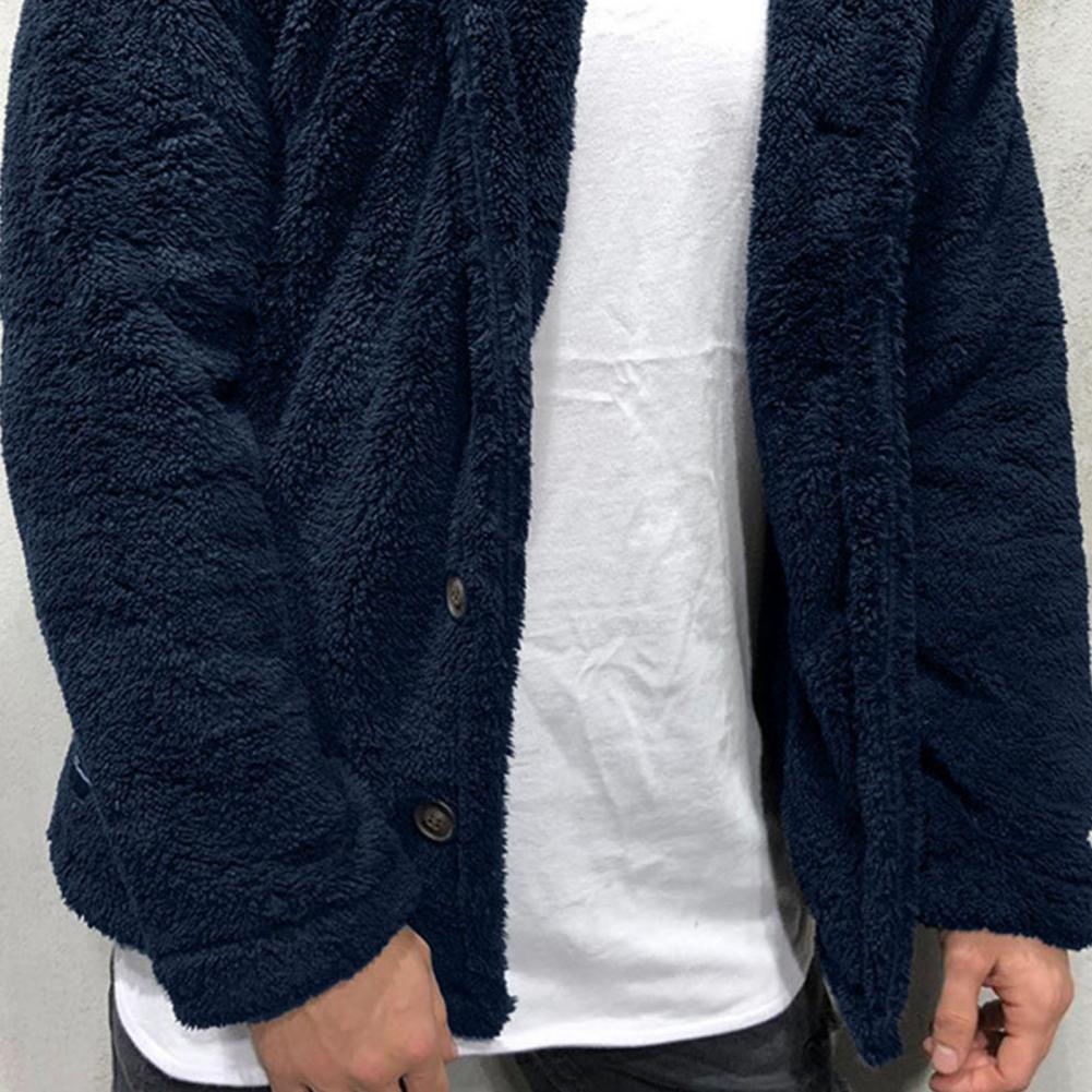 Men's casual fleece jacket