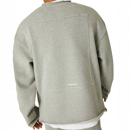 Simple casual men’s sweatshirt and pants set