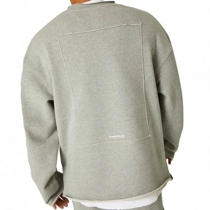 Men’s Sweatshirt - Relaxed Fit - Soft Cotton - Crew Neck Casual Wear