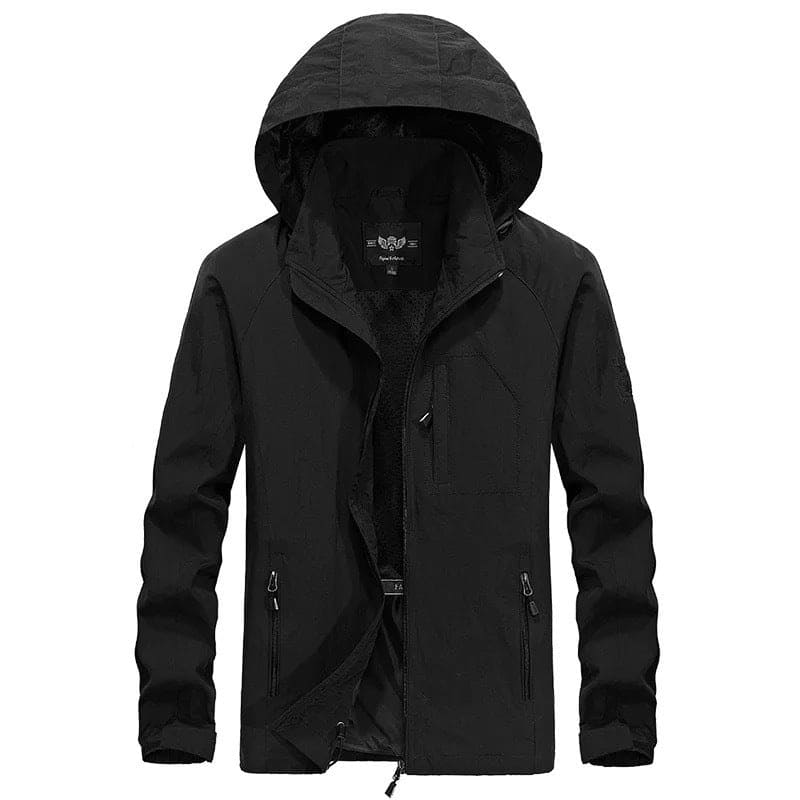 Men's casual hooded spring jacket