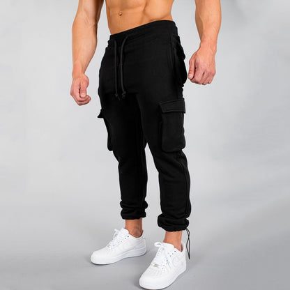 Cargo joggers for men with multiple pockets