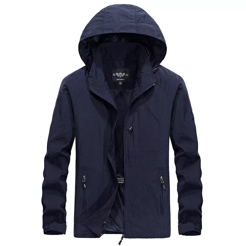 Men's casual hooded spring jacket