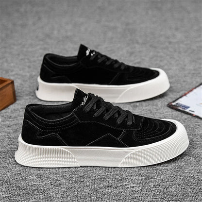 Men's streetwear low heeled casual shoes