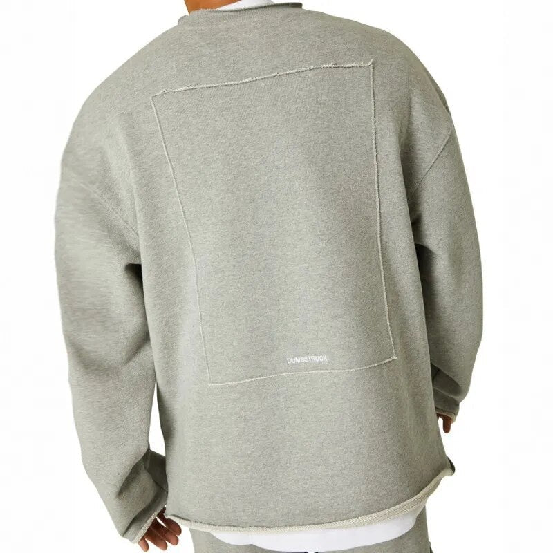 Men’s Sweatshirt - Relaxed Fit - Soft Cotton - Crew Neck Casual Wear