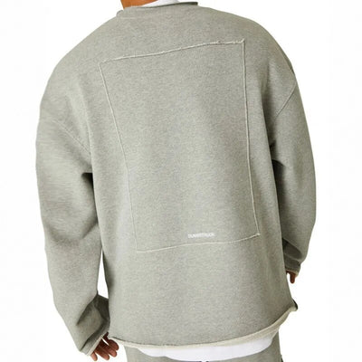 Men’s Sweatshirt - Relaxed Fit - Soft Cotton - Crew Neck Casual Wear