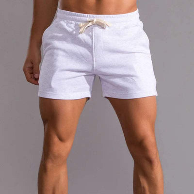 Men’s Casual Shorts - Elastic Waistband - Breathable - Adjustable Fit - Side Pockets