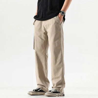 Men’s Cargo Trousers - Relaxed Fit - Multiple Pockets