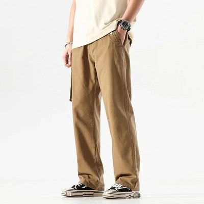 Men’s Cargo Trousers - Relaxed Fit - Multiple Pockets
