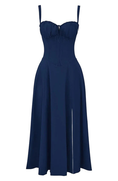 Printed Bustier Dress - Elegant Sustainable Summer Fashion