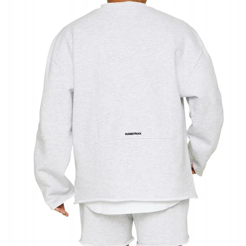 Men’s Sweatshirt - Relaxed Fit - Soft Cotton - Crew Neck Casual Wear
