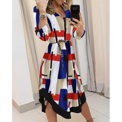 Breathable Women's Dress - Elegant Casual Summer Outfit