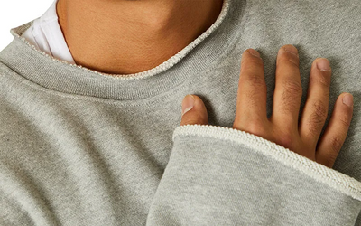 Men’s Sweatshirt - Relaxed Fit - Soft Cotton - Crew Neck Casual Wear