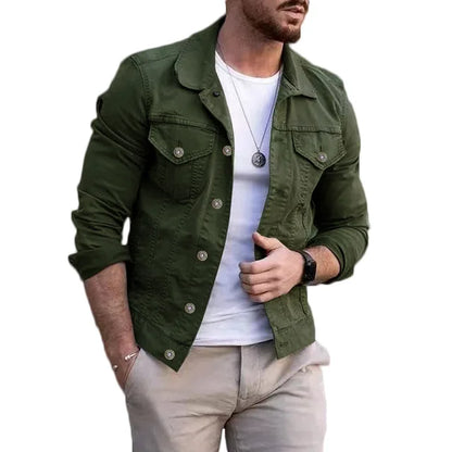 Men's casual stylish denim jacket