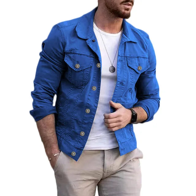 Men's casual stylish denim jacket