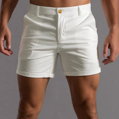 Men’s Shorts – Slim Fit – Tailored Silhouette – Breathable Blend – Mid Length