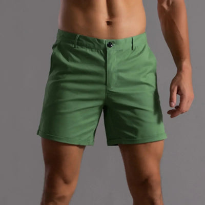 Men’s Shorts – Slim Fit – Tailored Silhouette – Breathable Blend – Mid Length