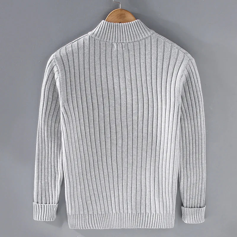 Men's knitted street sweater