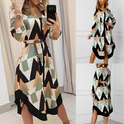 Breathable Women's Dress - Elegant Casual Summer Outfit