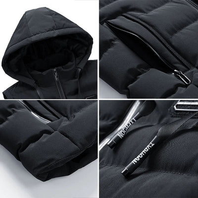 Men's Hooded Puffer Vest - Lightweight, Warm, and Stylish for Versatile Wear