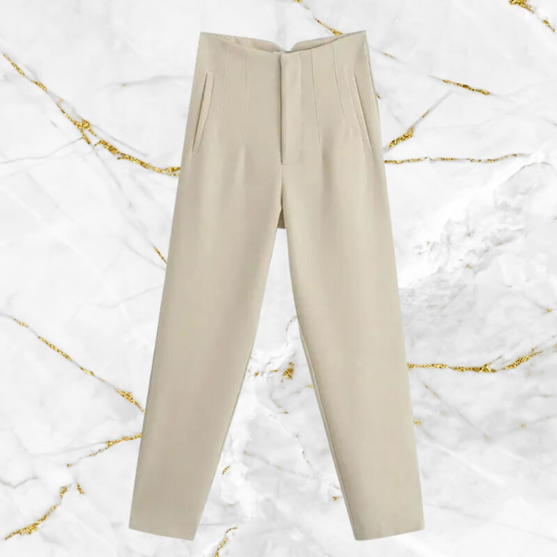 Women's vintage high waist pencil pants