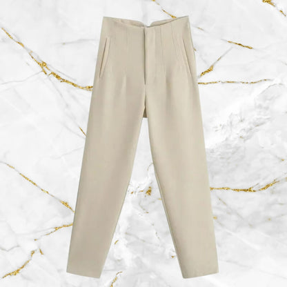 Women's vintage high waist pencil pants