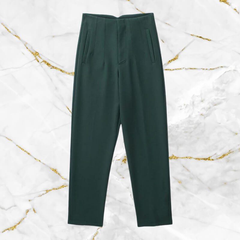 Women's vintage high waist pencil pants