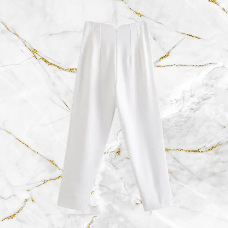 Women's vintage high waist pencil pants