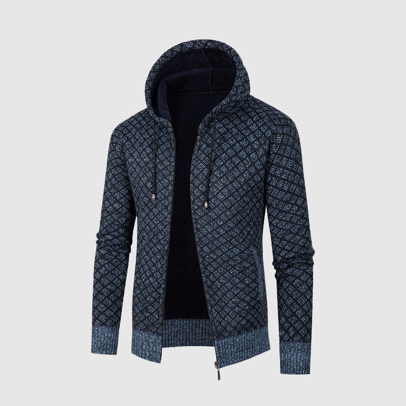 Men's urban jacket with hood