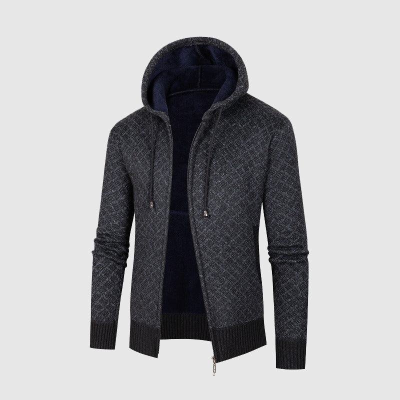 Men's urban jacket with hood