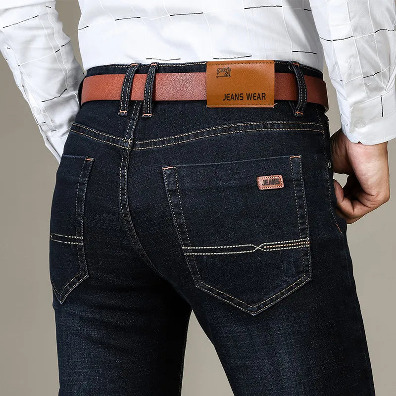 Men's classic jeans for business casual wear