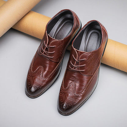 Lace-up ombre shoes for men